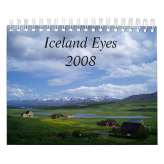*New*islandet synar 2008, med text Kalender