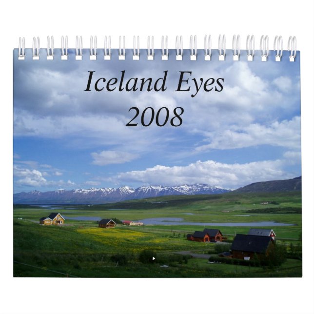 *New*islandet synar 2008, med text Kalender (Omslag)