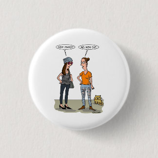 New jeans? No, new cat. Folded Greeting Card Knapp