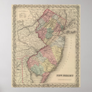 New jersey 13 poster