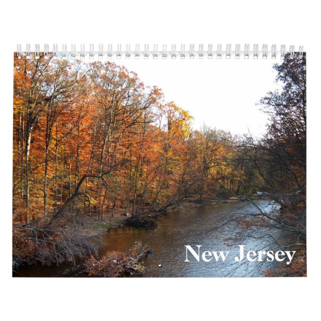 New Jersey 2027 Kalender (Omslag)