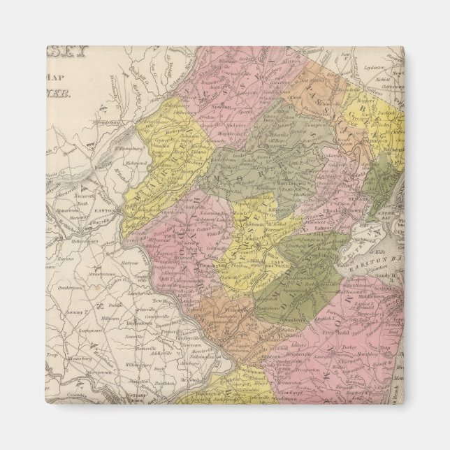 NEW JERSEY 4 MAGNET (Framsidan)