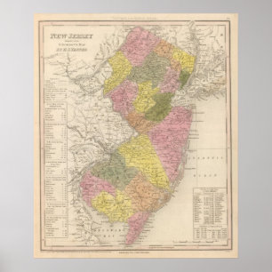 NEW JERSEY 4 POSTER