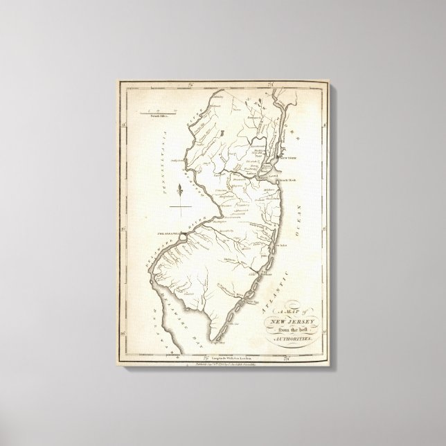 NEW JERSEY 7 CANVASTRYCK (Framsida)