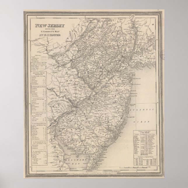 NEW JERSEY 8 POSTER (Framsidan)