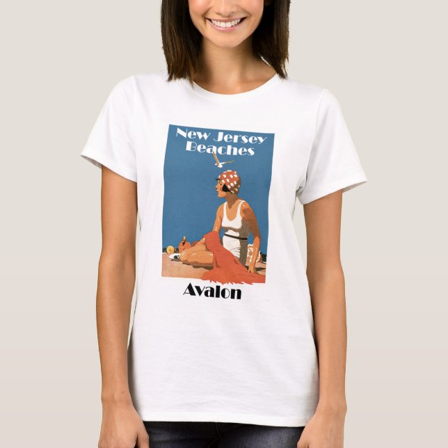 New jersey Beacher ~ Avalon Tee (Framsida)