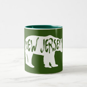New jersey Bear Två-Tonad Mugg