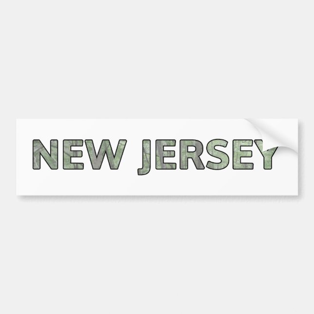 New jersey bildekal (Framsidan)