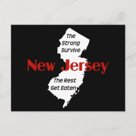 New jersey: den starka överlev, resten blir uppäte vykort