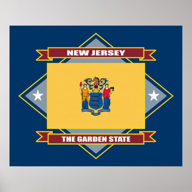 New jersey Diamond Poster (Framsidan)