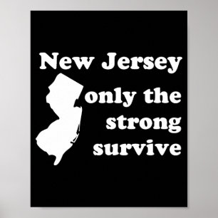 New Jersey Endast De Starka Överlever _1  Poster