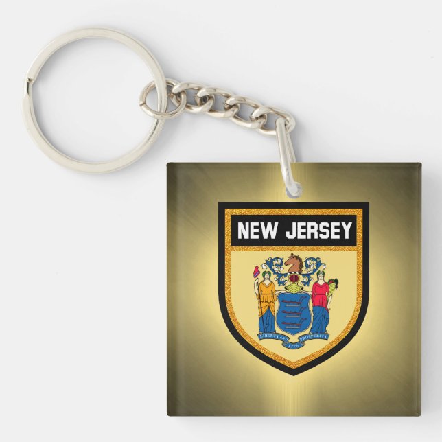 New jersey Flagga (Framsidan)