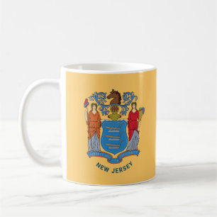 New jersey Flagga Kaffemugg