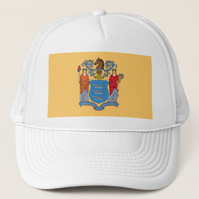 NEW JERSEY FLAGGA KEPS (Framsida)
