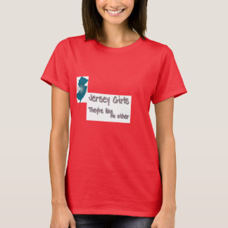 new jersey flickor är som inga andra t-shirt