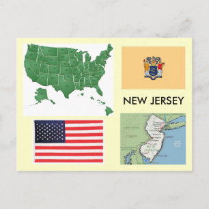 new jersey, Förenta staterna Vykort