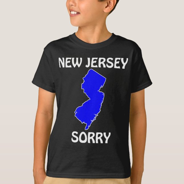 New Jersey - Förlåt Tee Shirt (Framsida)