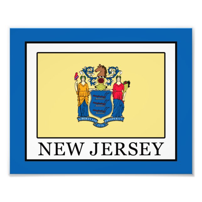 New jersey fototryck (Framsidan)