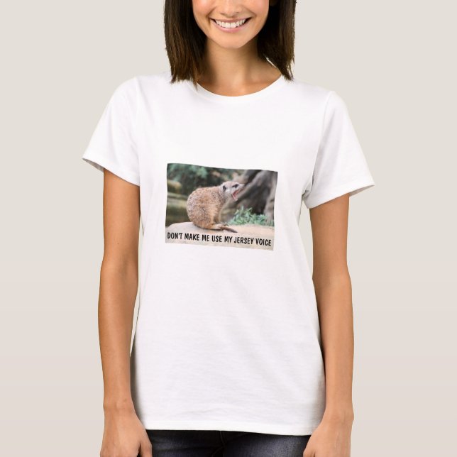 NEW JERSEY FUNNY HUMOR TEE SHIRT (Framsida)