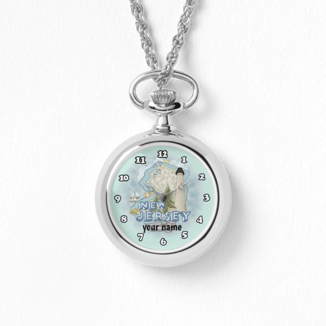 New Jersey fyrklocka Armbandsur (Framsida)