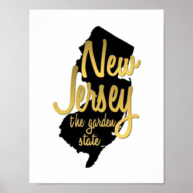 New jersey Garden State Poster (Framsidan)
