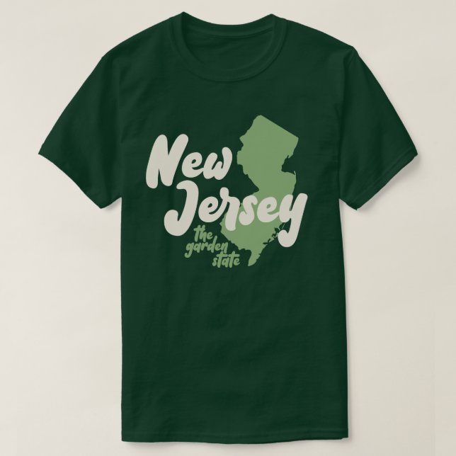New jersey - Garden State T Shirt (Design framsida)