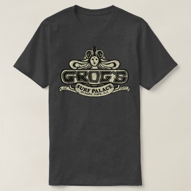 New Jersey Grogs Surf Palace 1970  (1)  T Shirt (Design framsida)