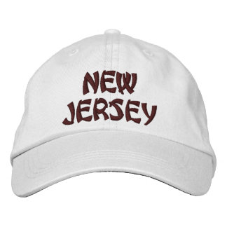 NEW JERSEY HAT BRODERAD KEPS
