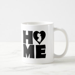 New Jersey Hem Heart State Mugg eller Resmugg