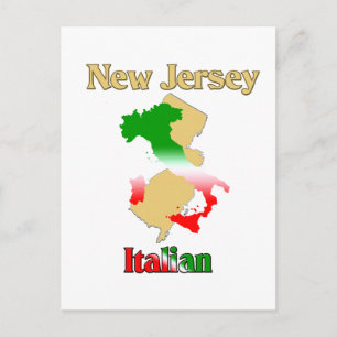 New Jersey-italiensk Vykort