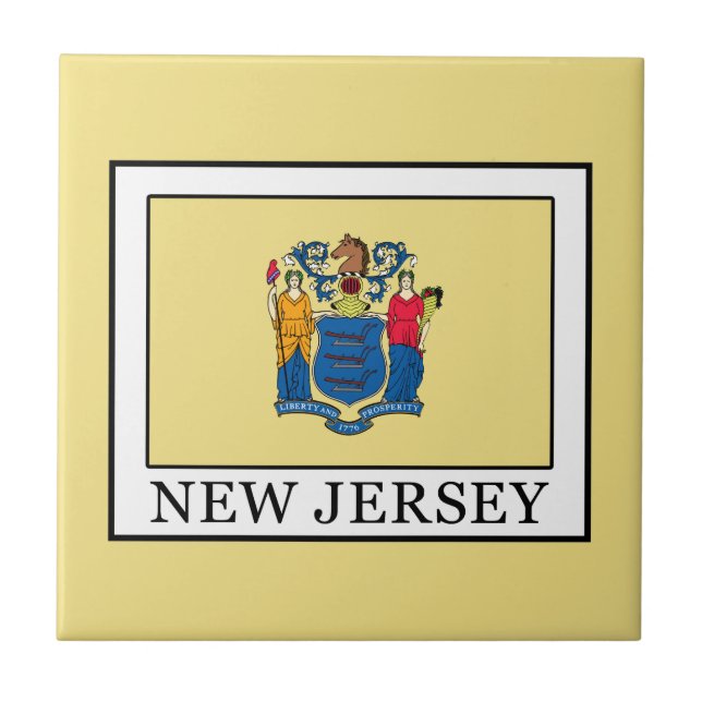 New jersey kakelplatta (Framsidan)