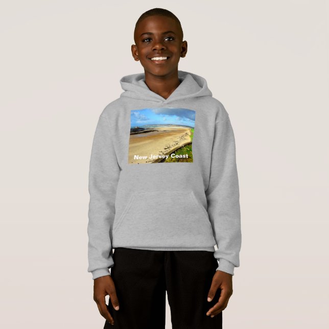 New jersey Kusten NJ State Kids' Tee (Hel framsida)