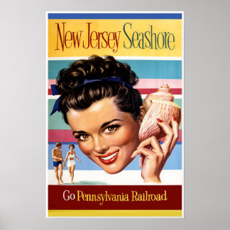 New Jersey kustreklam Poster
