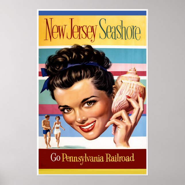 New Jersey kustreklam Poster (Framsidan)