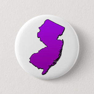 New jersey Lila kontur Knapp