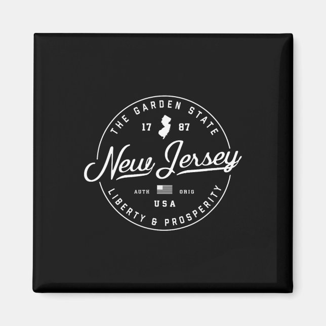 New Jersey  Magnet (Framsidan)