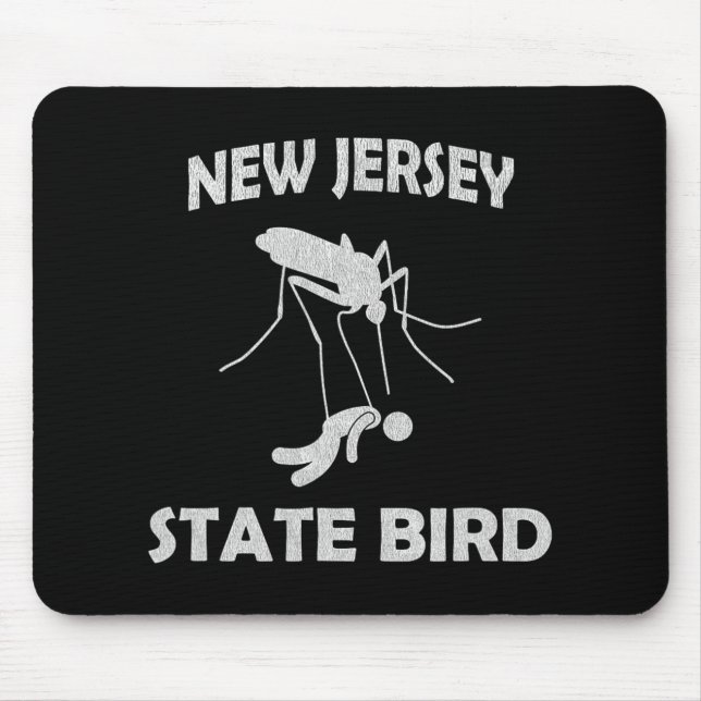New Jersey Mosquito State Bird Funny Outdoors  Musmatta (Framsidan)