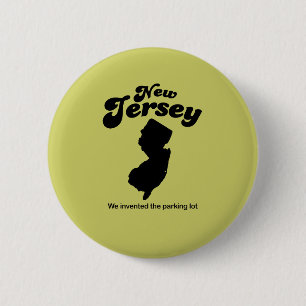 New jersey Motto - vi uppfann parkeringsplatsen Knapp