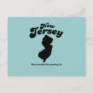 New jersey Motto - vi uppfann parkeringsplatsen Vykort