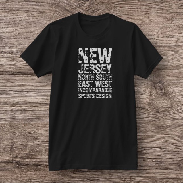 New jersey North Väster Kortärmad T-Shirt (Skapare uppladdad)