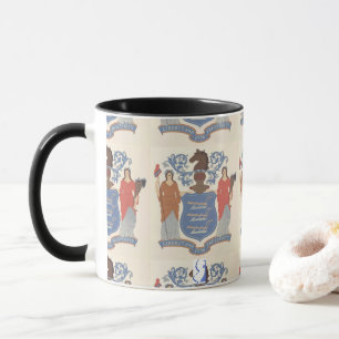 new jersey Original 1776 State Seal Mugg