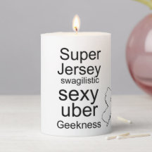 New jersey Pillar Candle