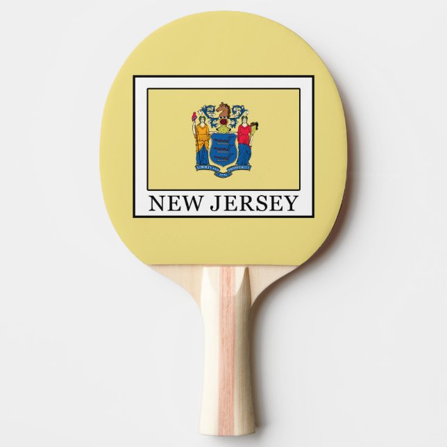 New jersey pingisracket (Framsidan)