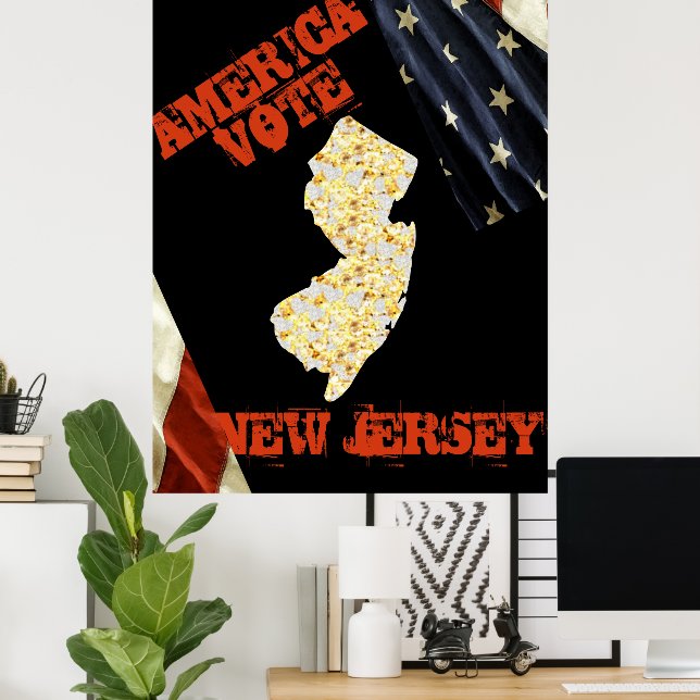 NEW JERSEY  POSTER (Hemmakontoret)