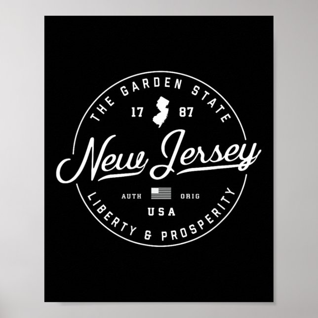 New Jersey  Poster (Framsidan)
