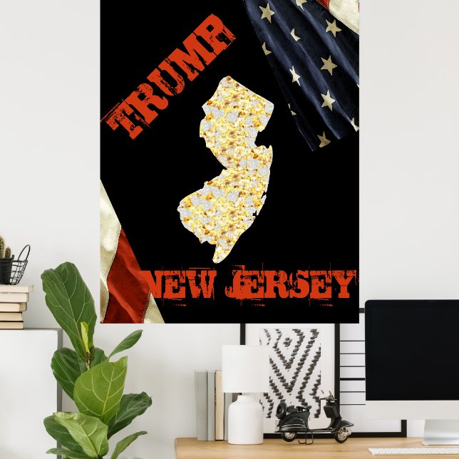 NEW JERSEY  POSTER (Hemmakontoret)