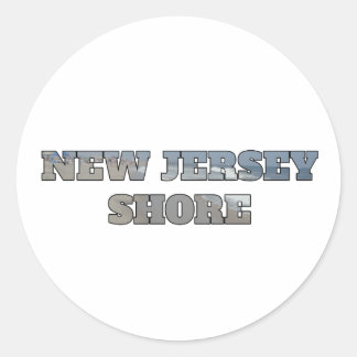 New jersey Shore Runt Klistermärke