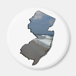 New jersey Shore State-kontur Magnet