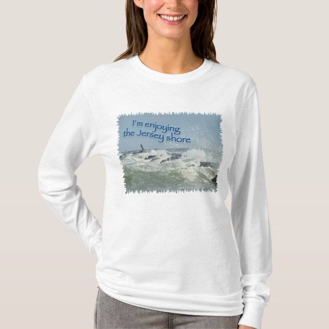 New jersey Shore Tee Shirt (Framsida)
