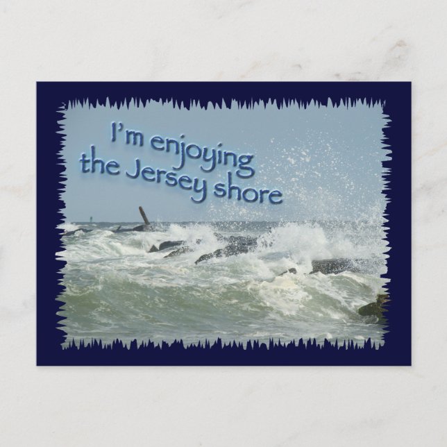 New jersey Shore Vykort (Framsida)